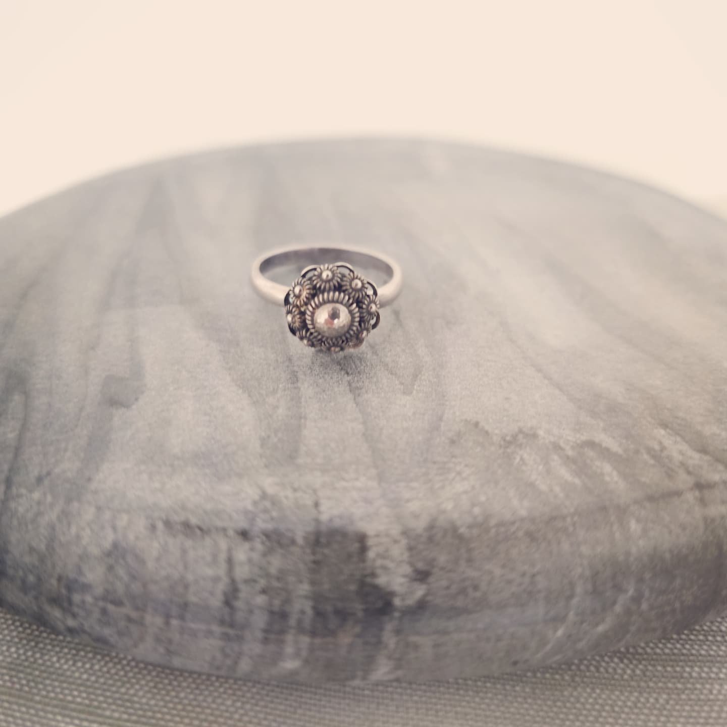 Zilveren Zeeuwse knoop ring