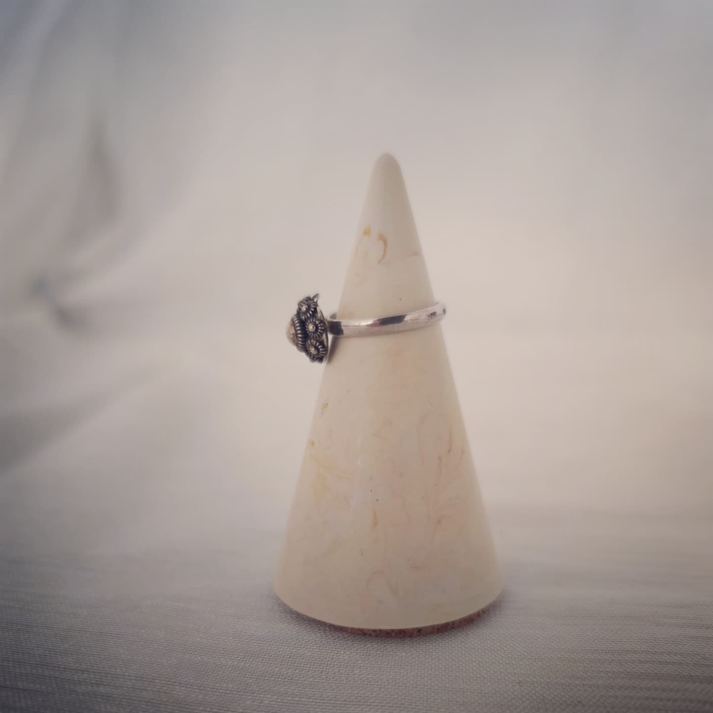 Zilveren Zeeuwse knoop ring