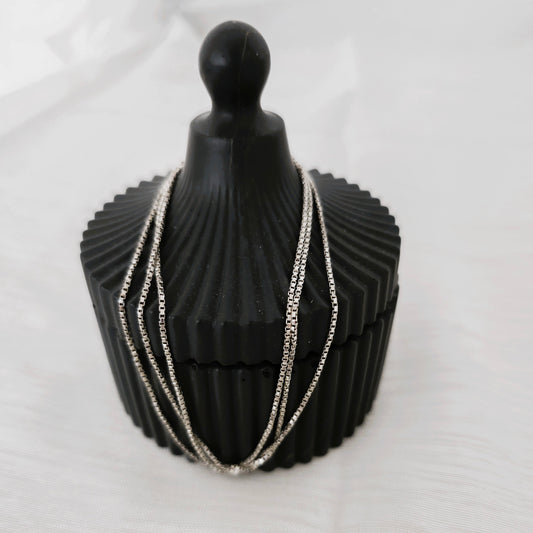 Armband vintage Venetiaanse schakel zilver